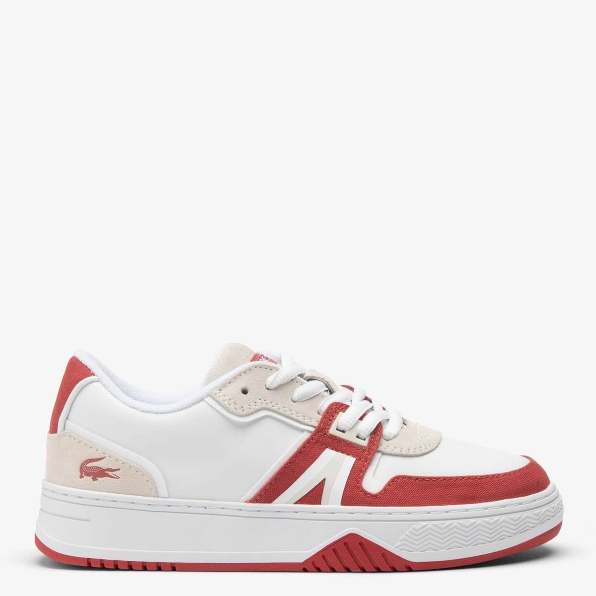 LACOSTE - Zapatilla Urbana Mujer Cuero Blanco Lacoste