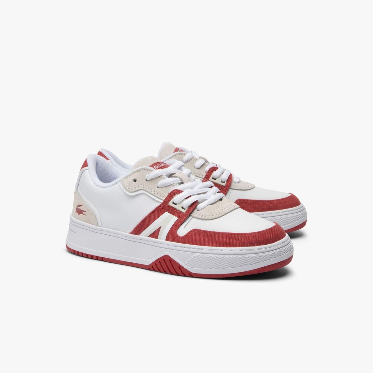 LACOSTE - Zapatilla Urbana Mujer Cuero Blanco Lacoste