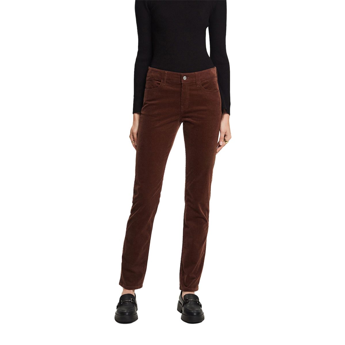 ESPRIT - Jeans Slim Tiro Medio Mujer Esprit