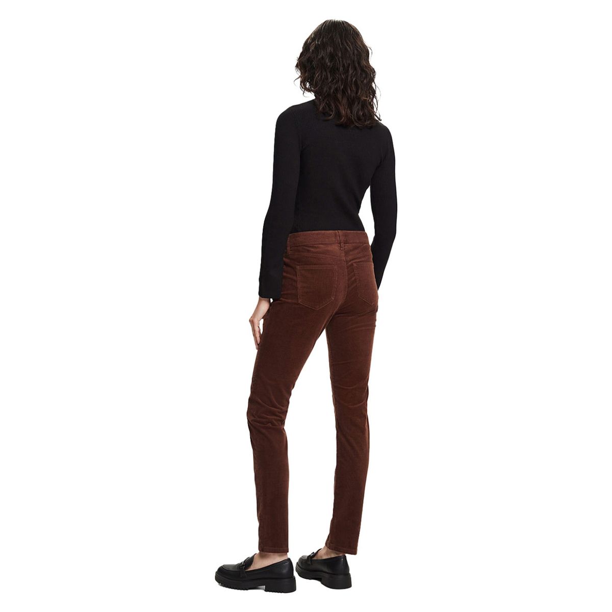 ESPRIT - Jeans Slim Tiro Medio Mujer Esprit