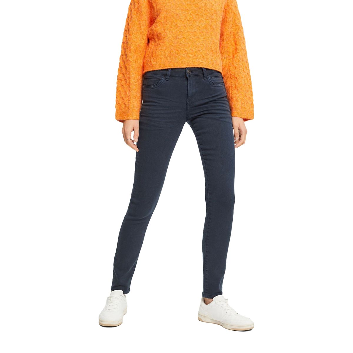 ESPRIT - Jeans Skinny Tiro Medio Mujer Esprit