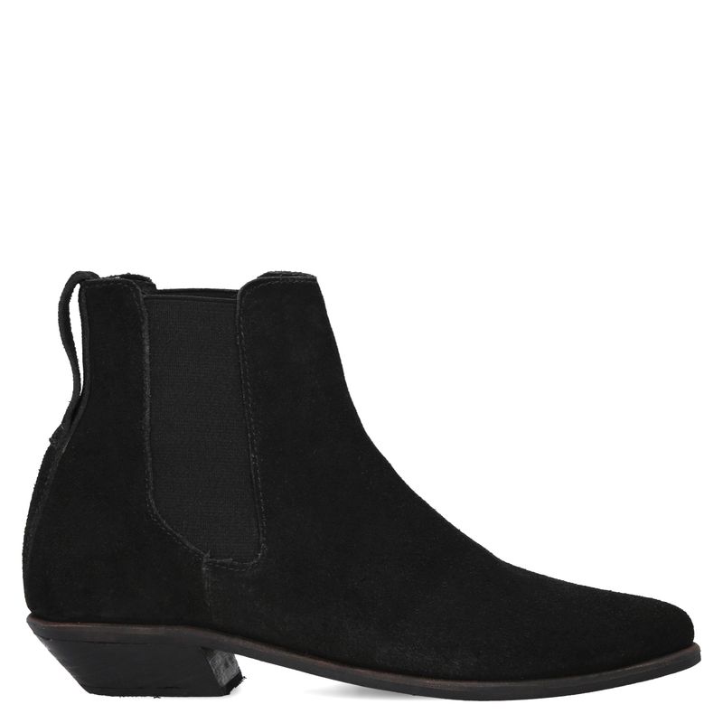 URCO - Botín Mujer Cuero Negro Urco