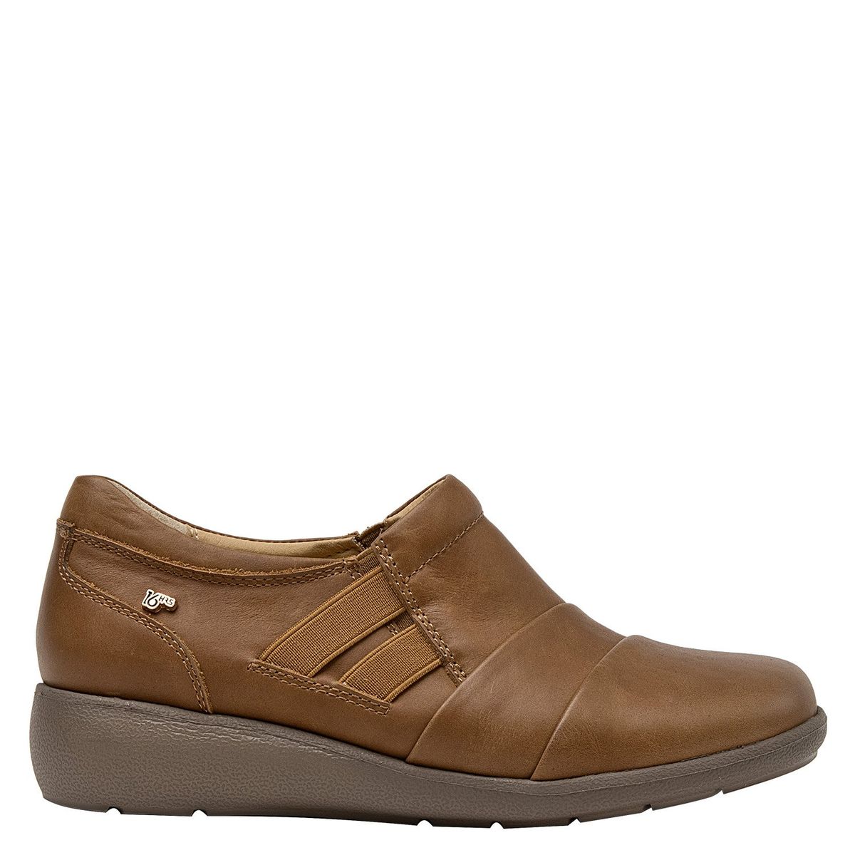 16 HRS - Zapato Casual Mujer Cuero Cafe 16 Hrs