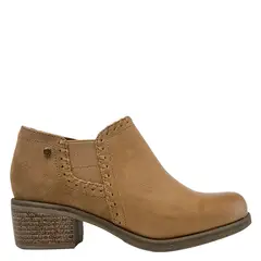 BRUNO ROSSI - Botin Mujer Cuero Cafe