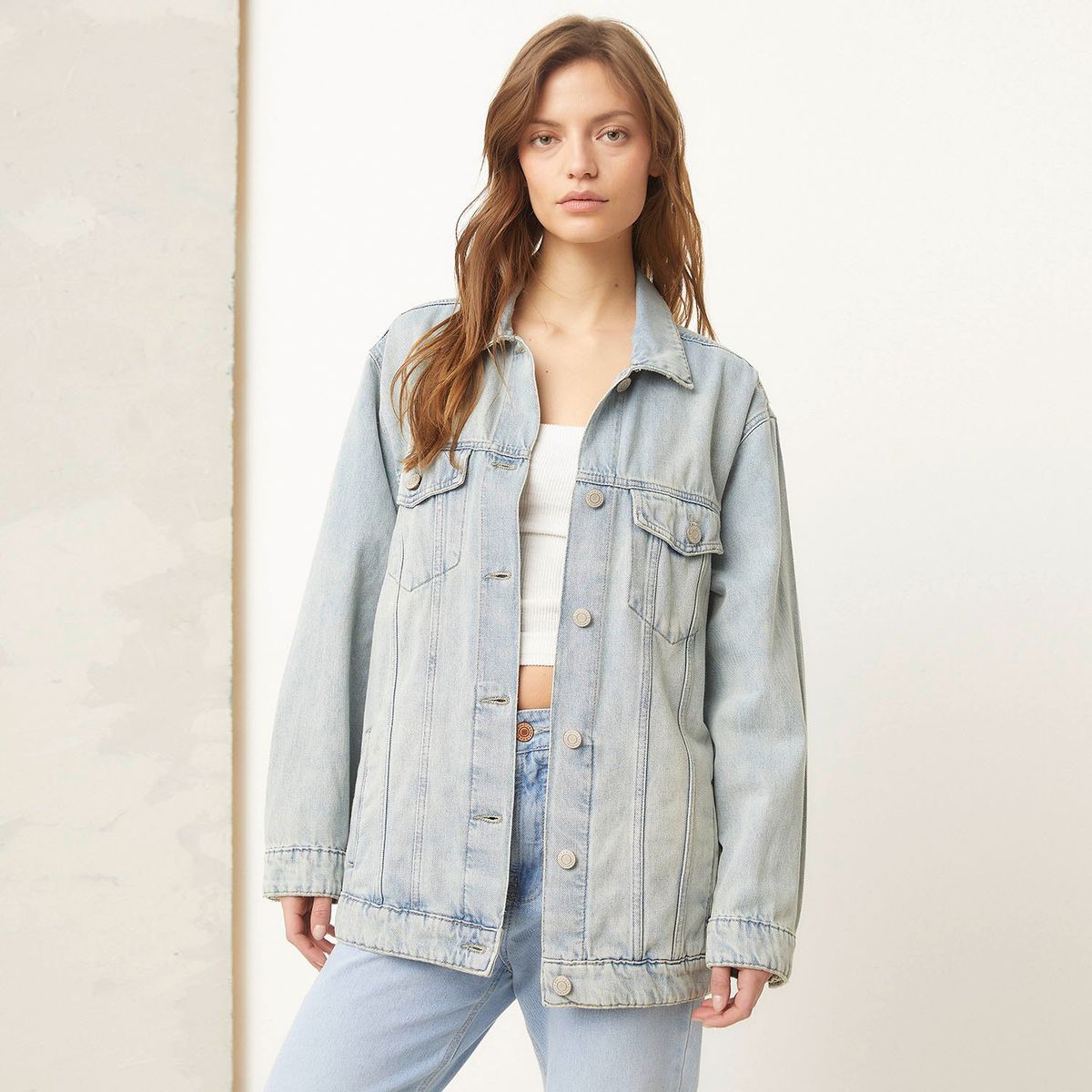 AMERICANINO - Chaqueta Denim Mujer Americanino