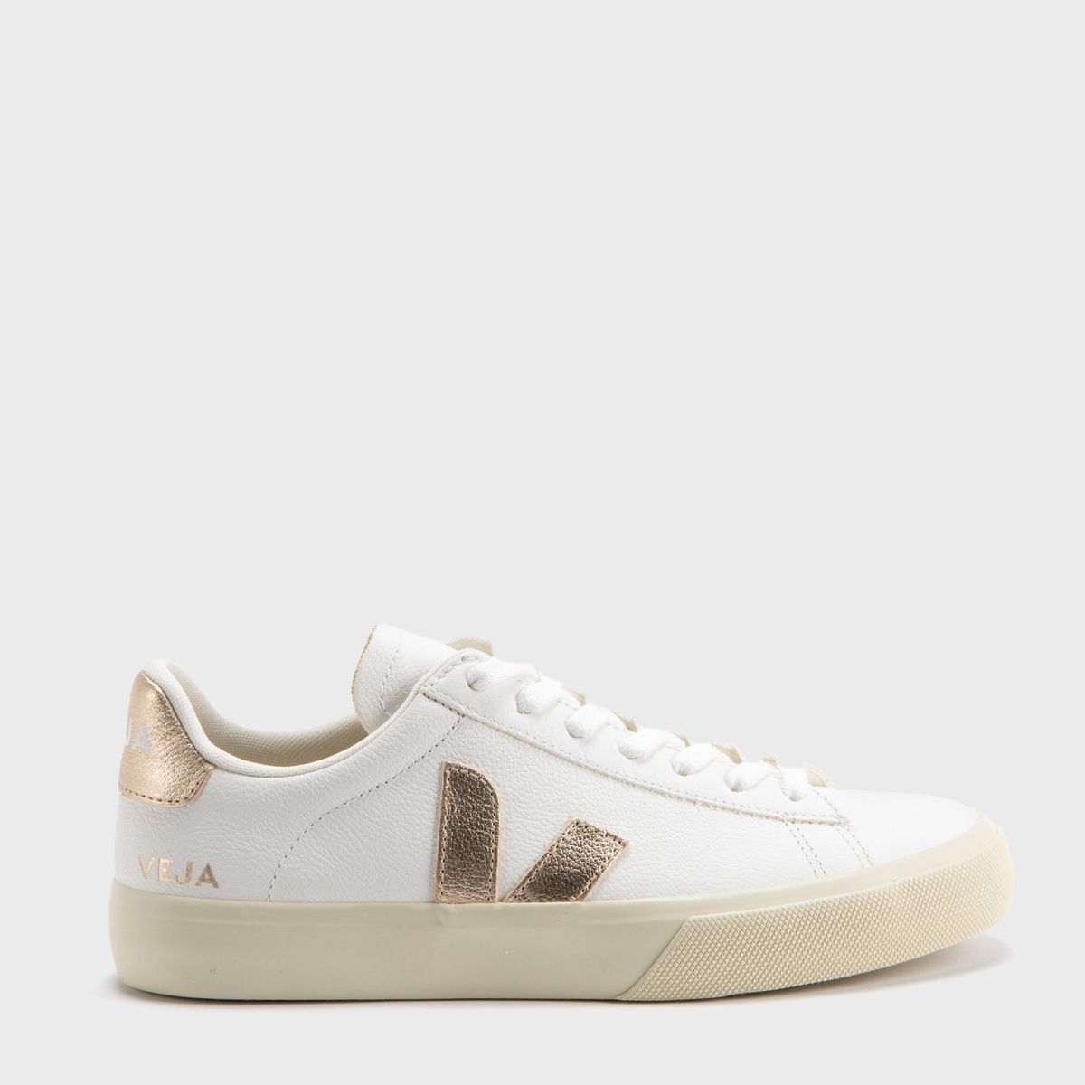 VEJA - Zapatilla Urbana Mujer Cuero Blanco Veja