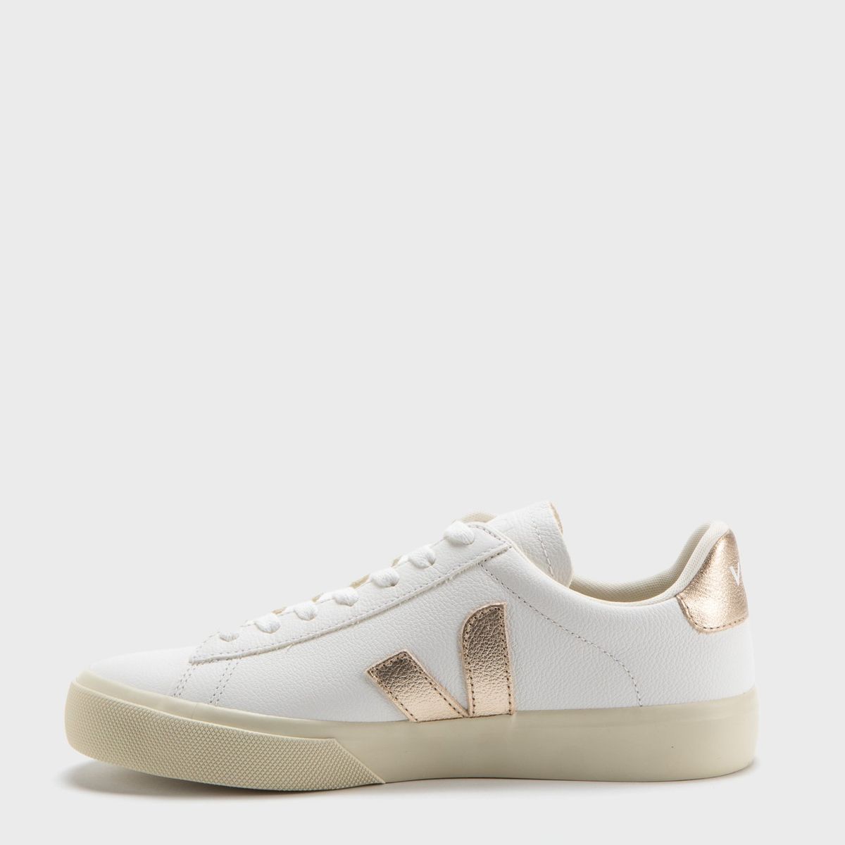 VEJA - Zapatilla Urbana Mujer Cuero Blanco Veja