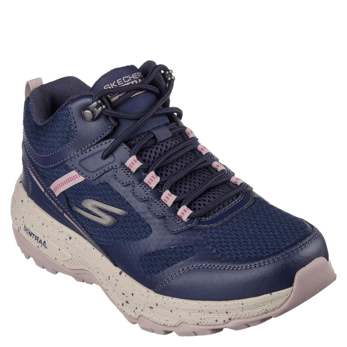 SKECHERS - Zapatilla Urbana Mujer Cuero Azul Skechers