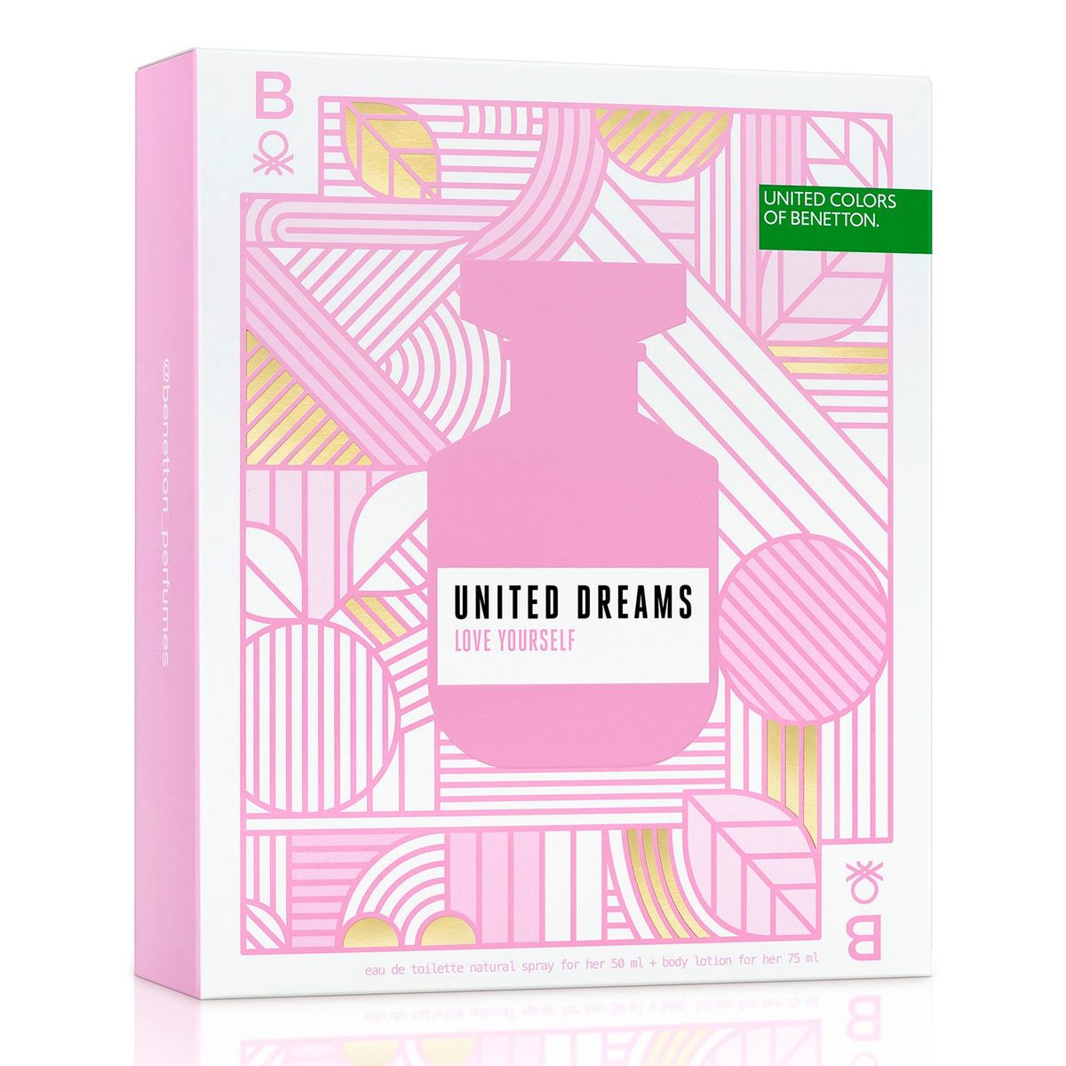 BENETTON - Set Perfume Mujer Ud Love Yourself 50Ml+Bl Benetton