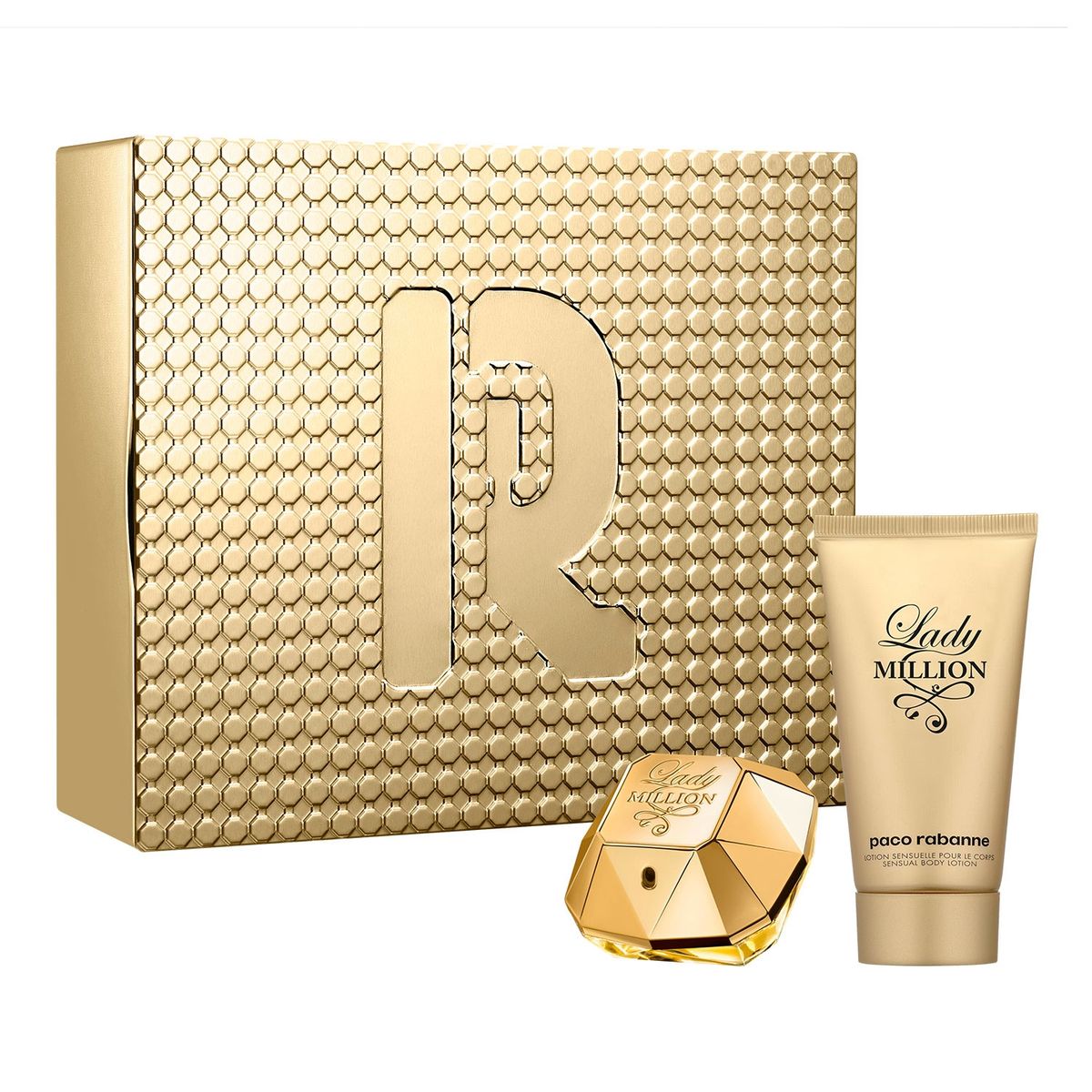 RABANNE - Set Lady Million Eau de Parfum 50 ml + Sensual Loción Corporal 75 ml Rabanne