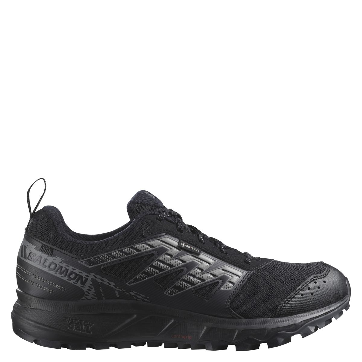 SALOMON - Wander Gtx Zapatilla Outdoor Hombre Negro Salomon