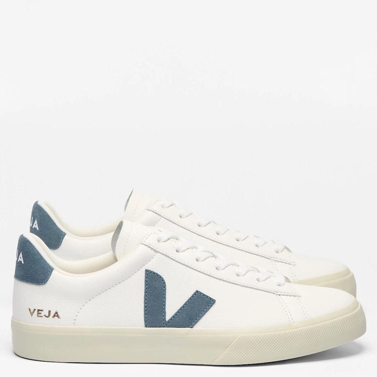 VEJA - Campo Zapatilla Urbana Hombre Cuero Blanco Veja
