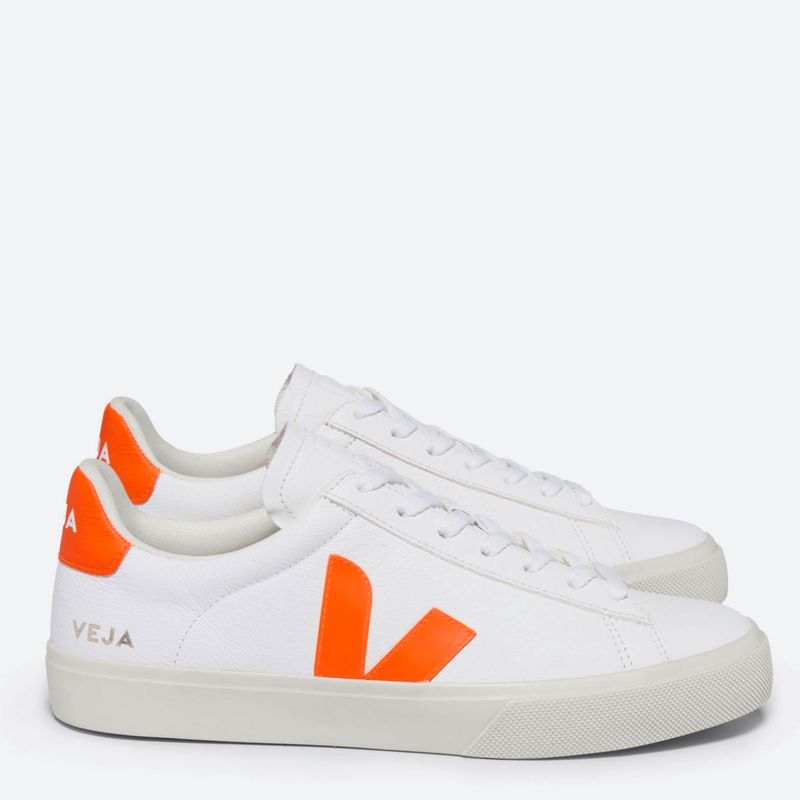 VEJA - Campo Zapatilla Urbana Mujer Cuero Blanco Veja