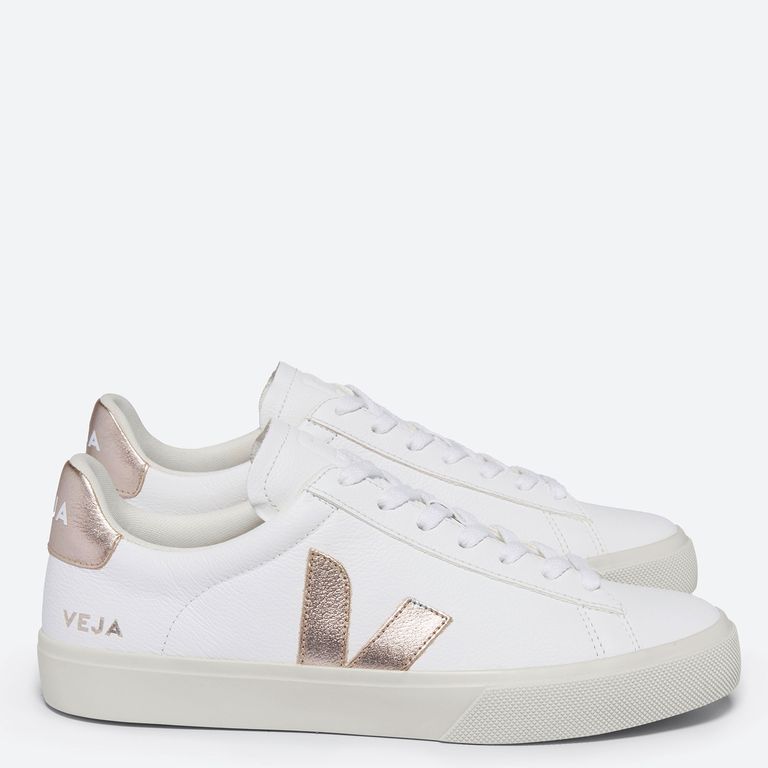 VEJA Campo Zapatilla Urbana Mujer Blanco