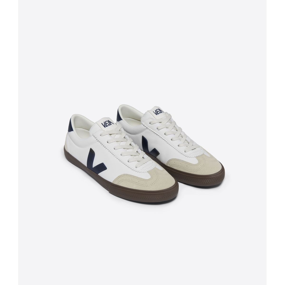 VEJA - Volley Zapatilla Urbana Mujer Cuero Blanco Veja
