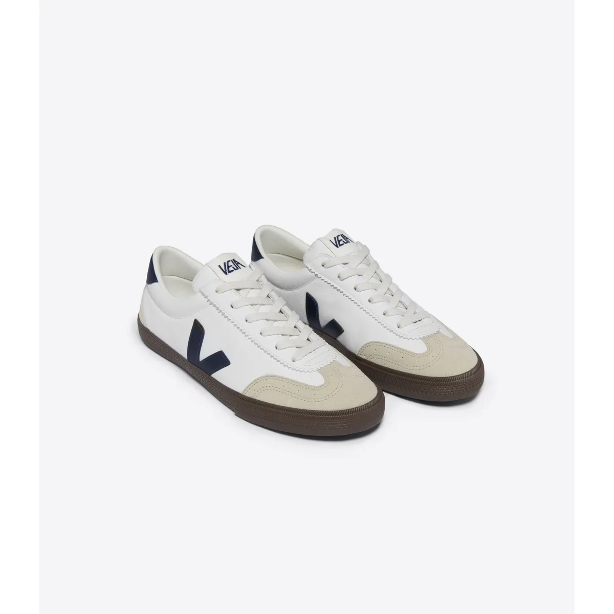 VEJA - Volley Zapatilla Urbana Mujer Cuero Blanco Veja