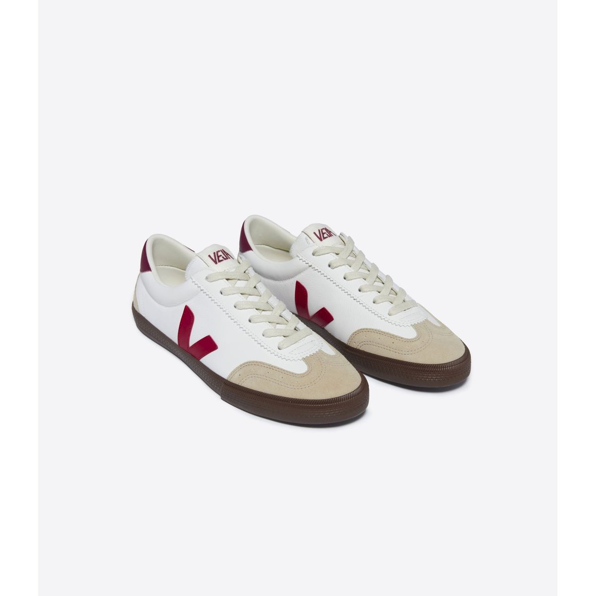 VEJA - Volley Zapatilla Urbana Mujer Cuero Blanco Veja