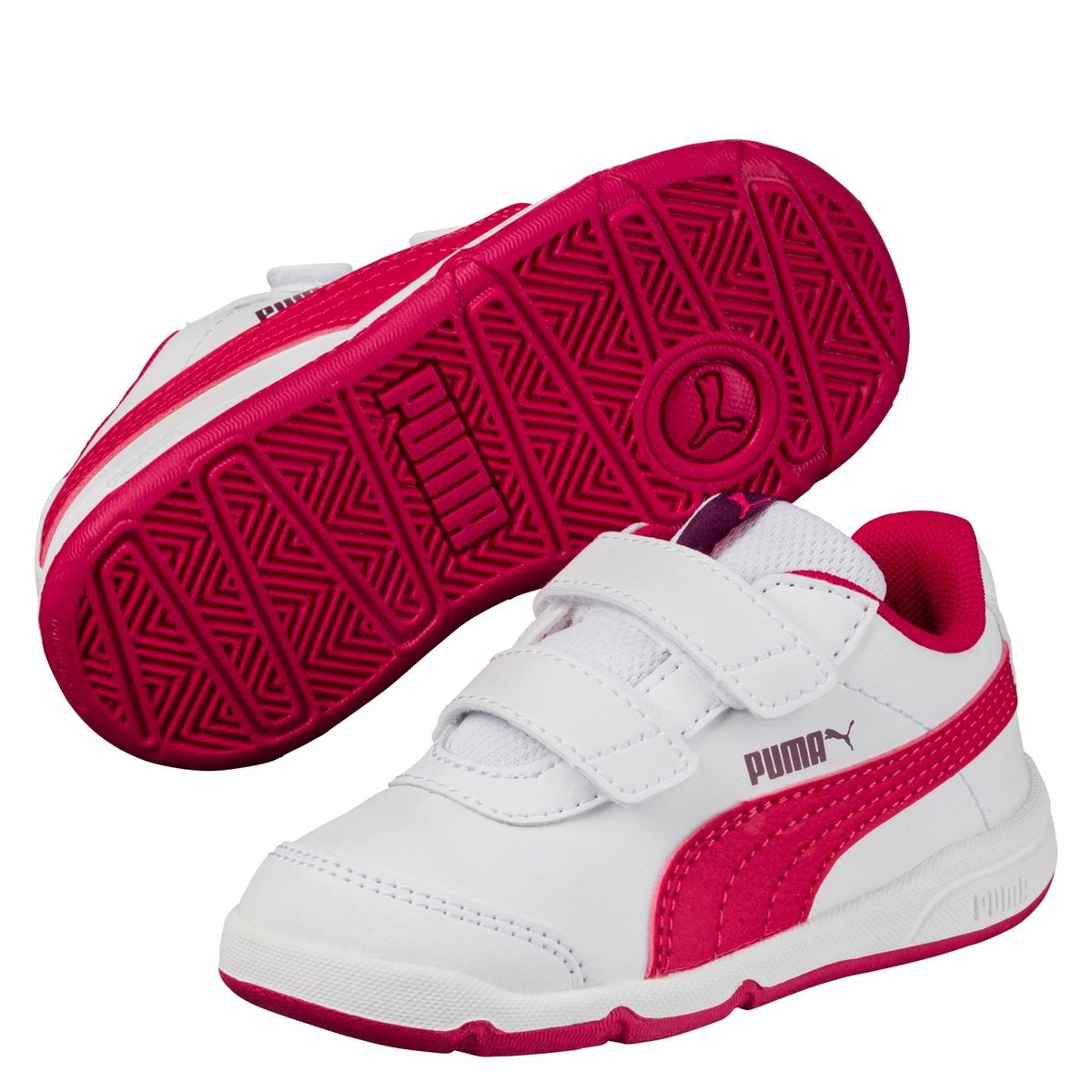 PUMA - Stepfleex 2 Sl V Zapatilla Urbana Niño Blanco (28 a 35) Puma