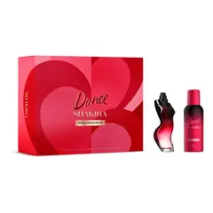 SHAKIRA - Set Regalo Perfume Mujer Dance Red Midnight EDT 80ml + Desodorante 150ml