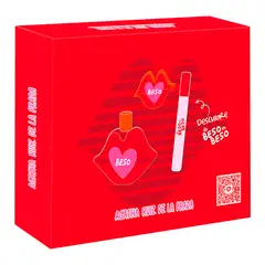 AGATHA RUIZ DE LA PRADA - Set Regalo Perfume Mujer Beso EDT 50ml + Megaspritzer 10ml