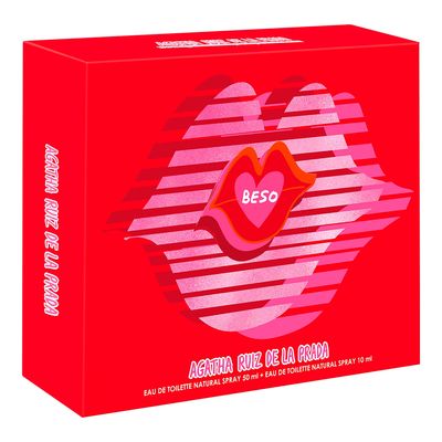 Imagen 2 del producto Set Regalo Perfume Mujer Beso EDT 50ml + Megaspritzer 10ml