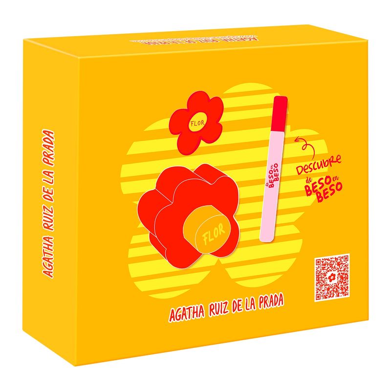 AGATHA RUIZ DE LA PRADA - Set Regalo Agatha Ruiz de la Prada Perfume Mujer Flor EDT 50ml + Megaspritzer 10ml Agatha Ruiz de la Prada