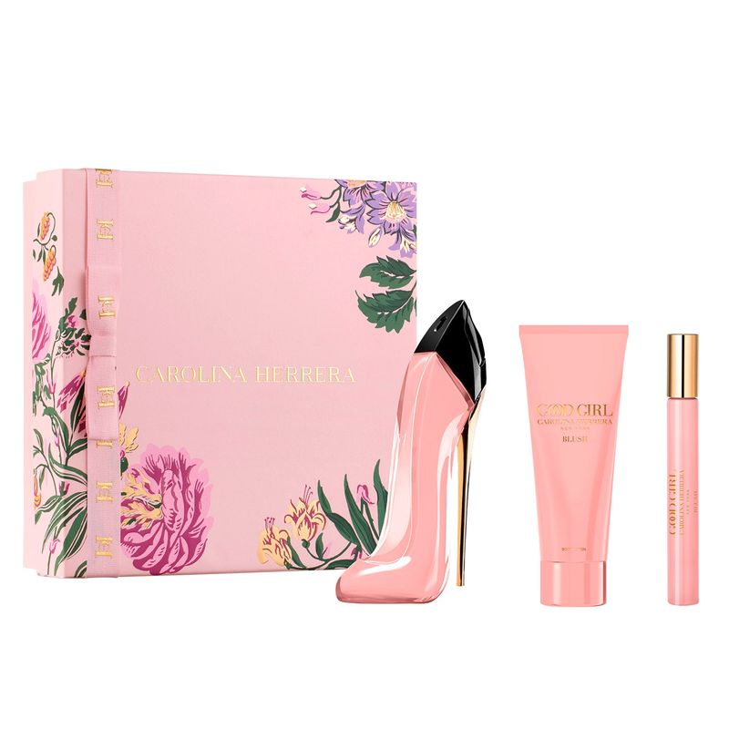 CAROLINA HERRERA - Set Carolina Herrera Mujer Good Girl Blush EDP 80ML + Body Lotion 100ML + EDP 10ML