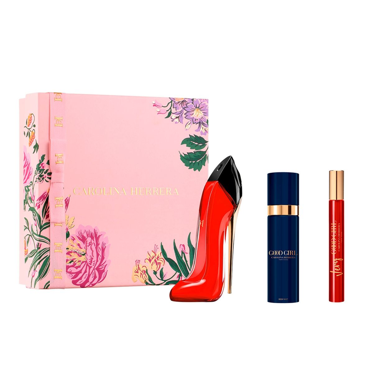 CAROLINA HERRERA - Set Carolina Herrera Very Good Girl EDP 80 ML + Body Mist 100 ML + EDP 10 ML