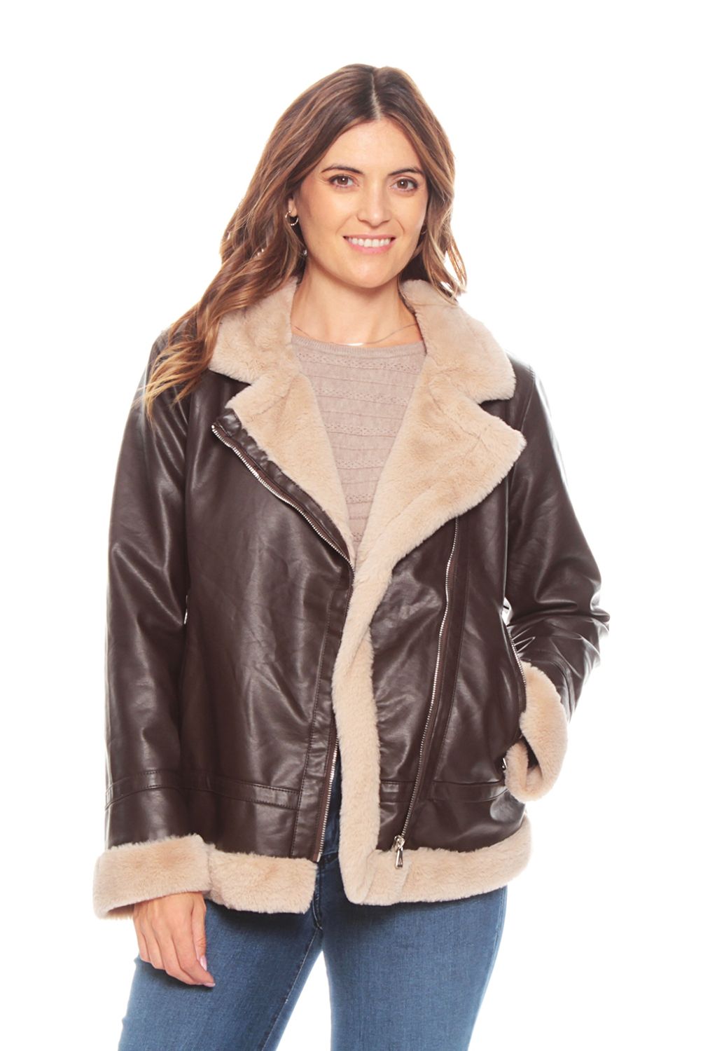WADOS - Chaqueta Eco Cuero Mujer Wados
