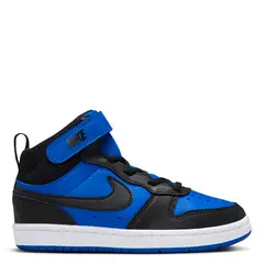 NIKE - Court Borough Mid 2 Zapatilla Urbana Niño Azul