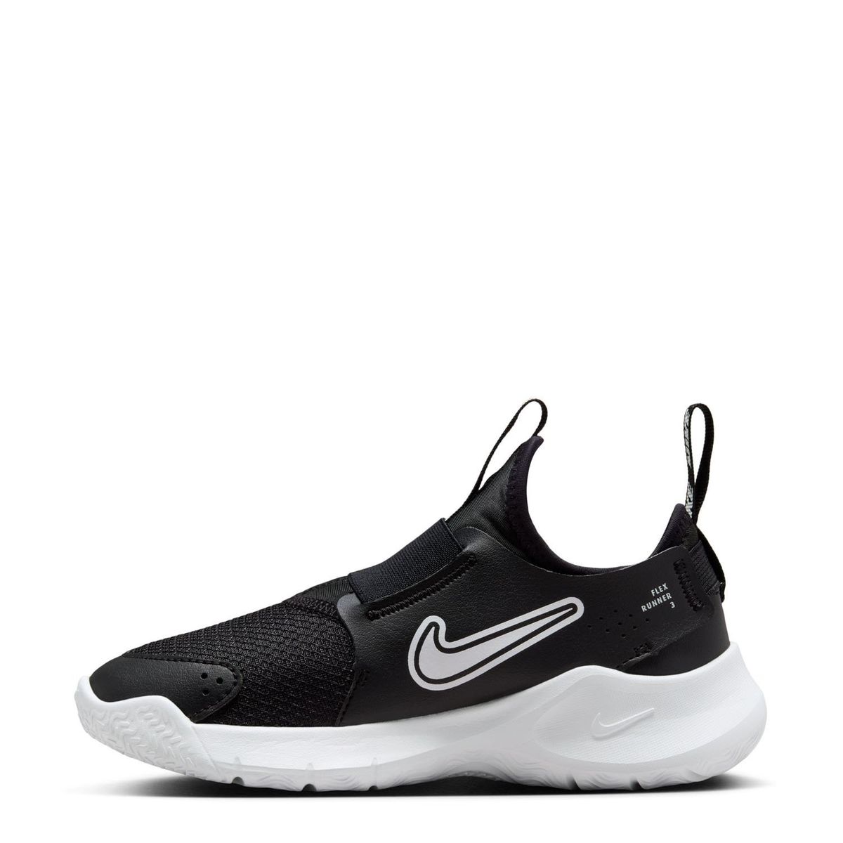 NIKE - Flex Runner 3  Zapatilla Urbana Niño Negro (24 a 30) Nike