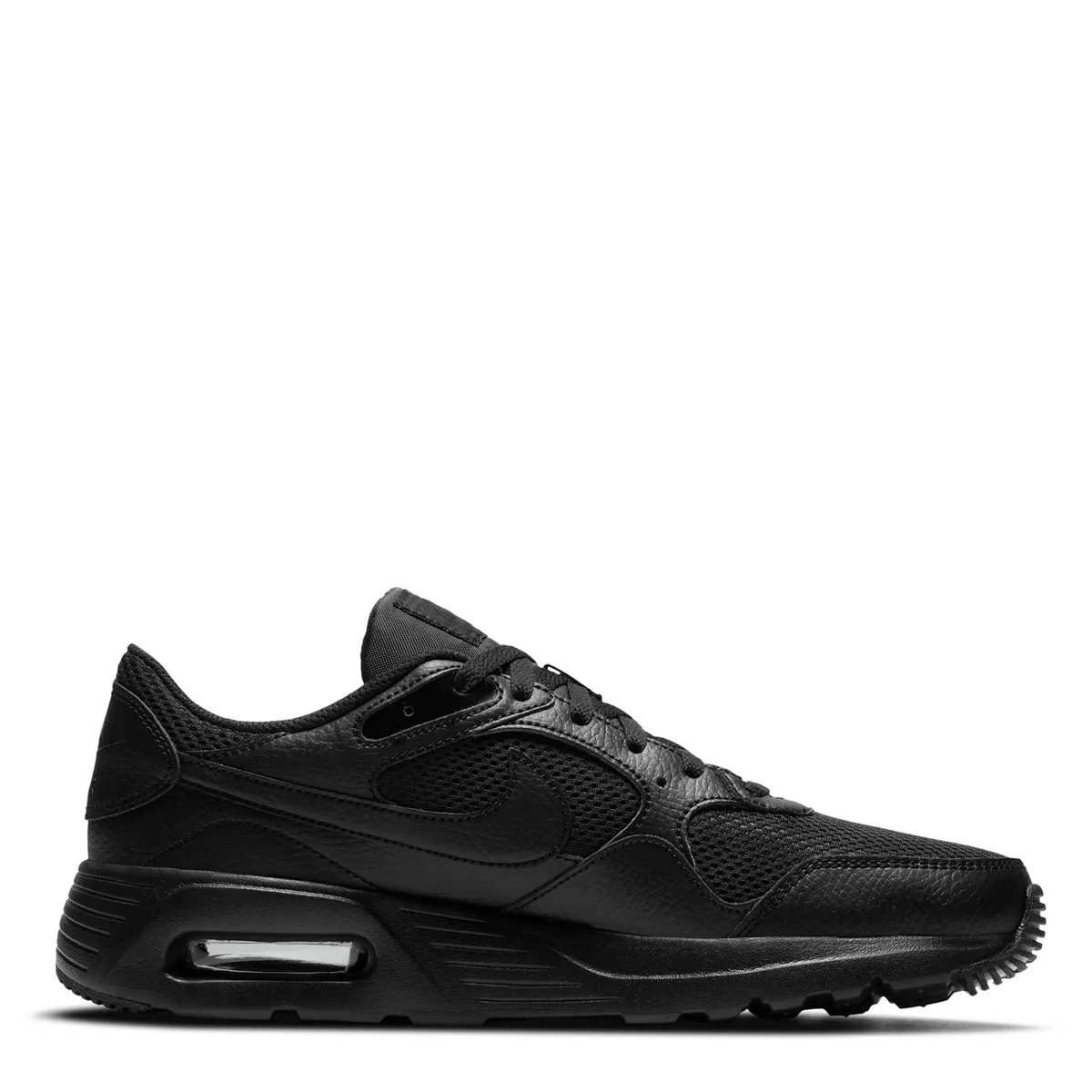 NIKE - Air Max Sc Zapatilla Urbanas Hombre Cuero Negro Nike