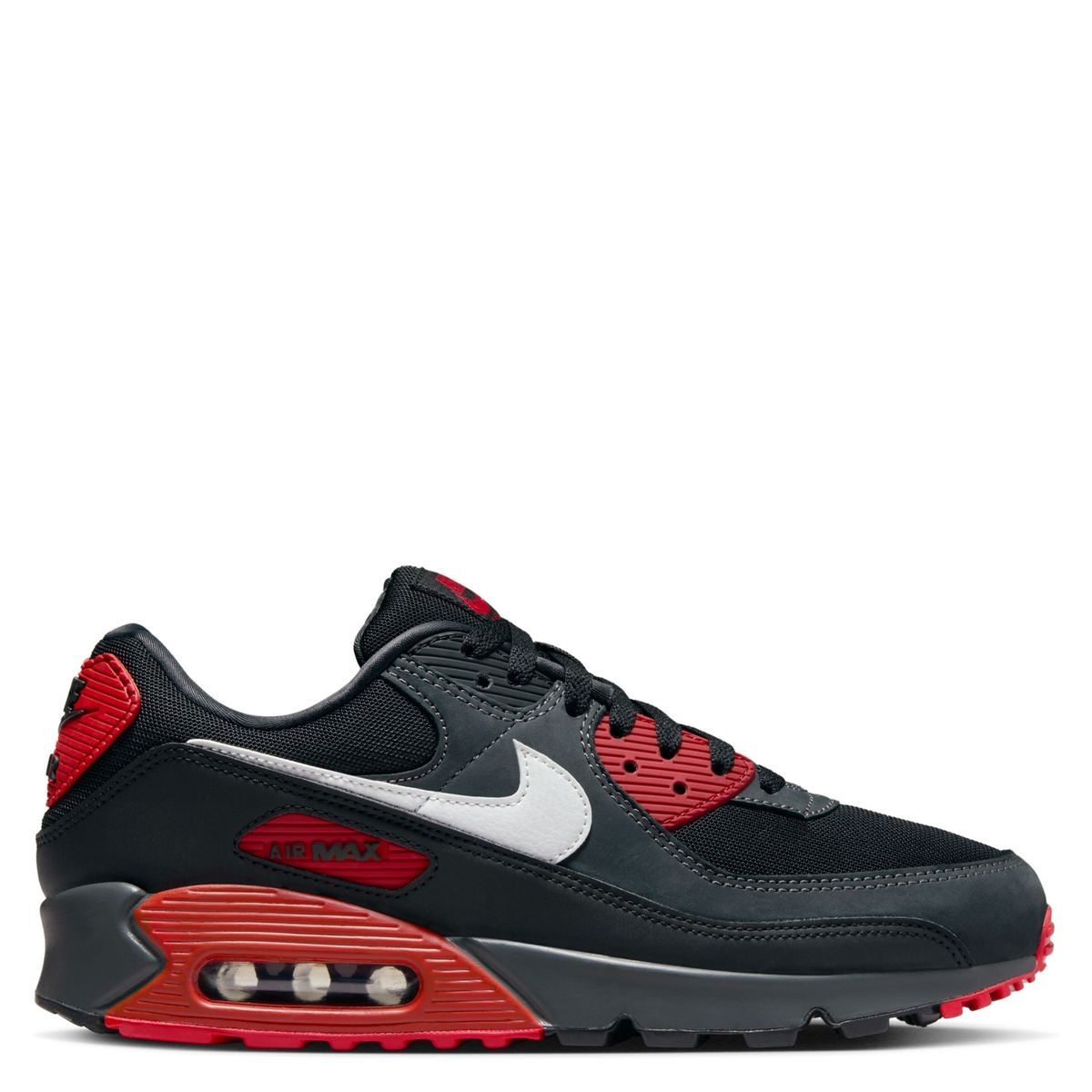 NIKE - Air Max 90 Zapatilla Urbana Hombre Cuero Negro Nike