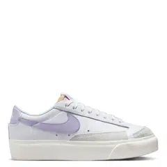 NIKE - Blazer Low Zapatilla Urbana Mujer Cuero Blanco