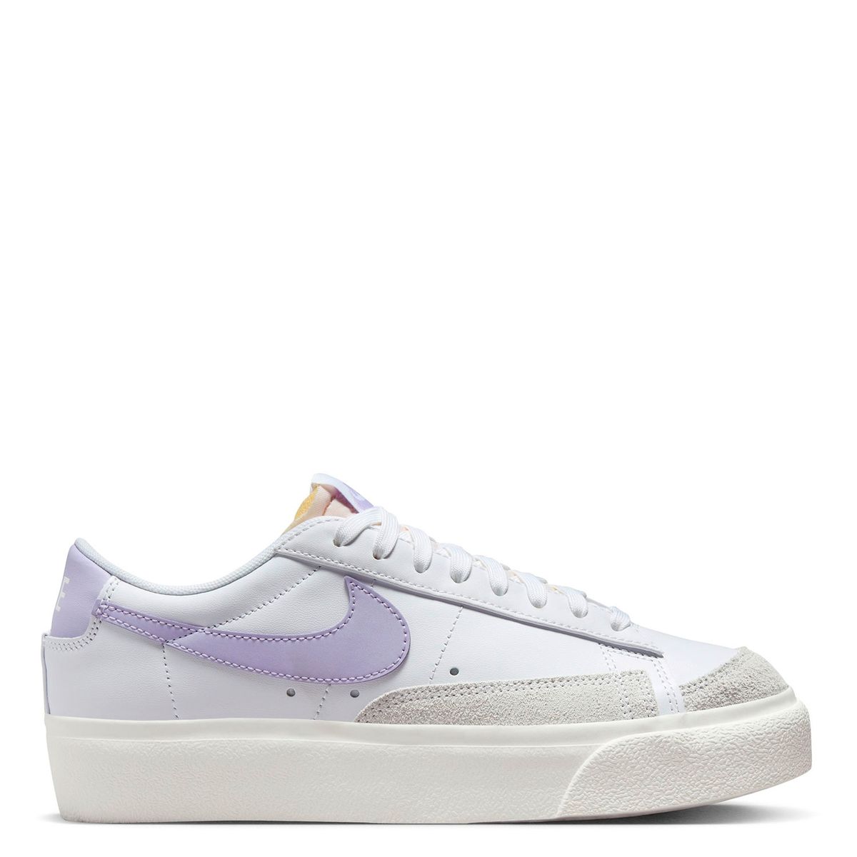 NIKE - Blazer Low Zapatilla Urbana Mujer Cuero Blanco Nike