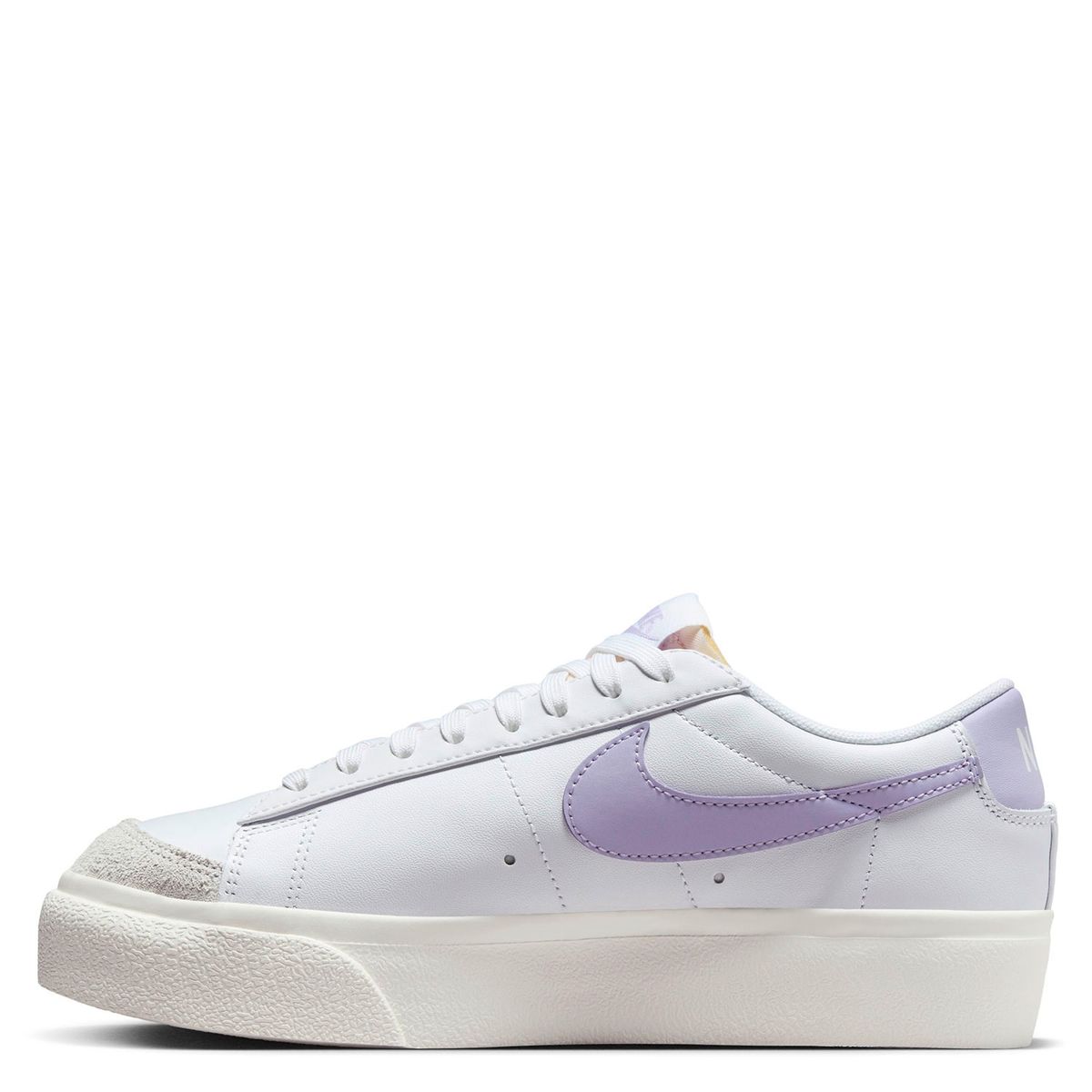 NIKE - Blazer Low Zapatilla Urbana Mujer Cuero Blanco Nike