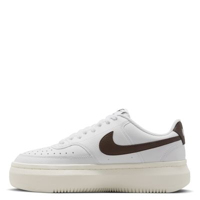 Imagen 2 del producto Court Vision Alta Zapatilla Urbana Mujer Cuero Blanco