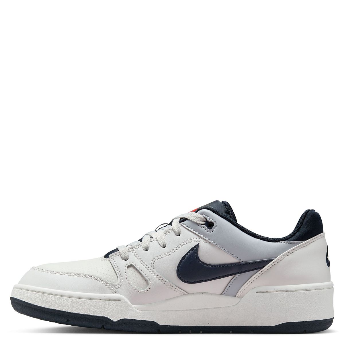 NIKE - Full Force Low Zapatilla Urbana Hombre Cuero Blanco Nike