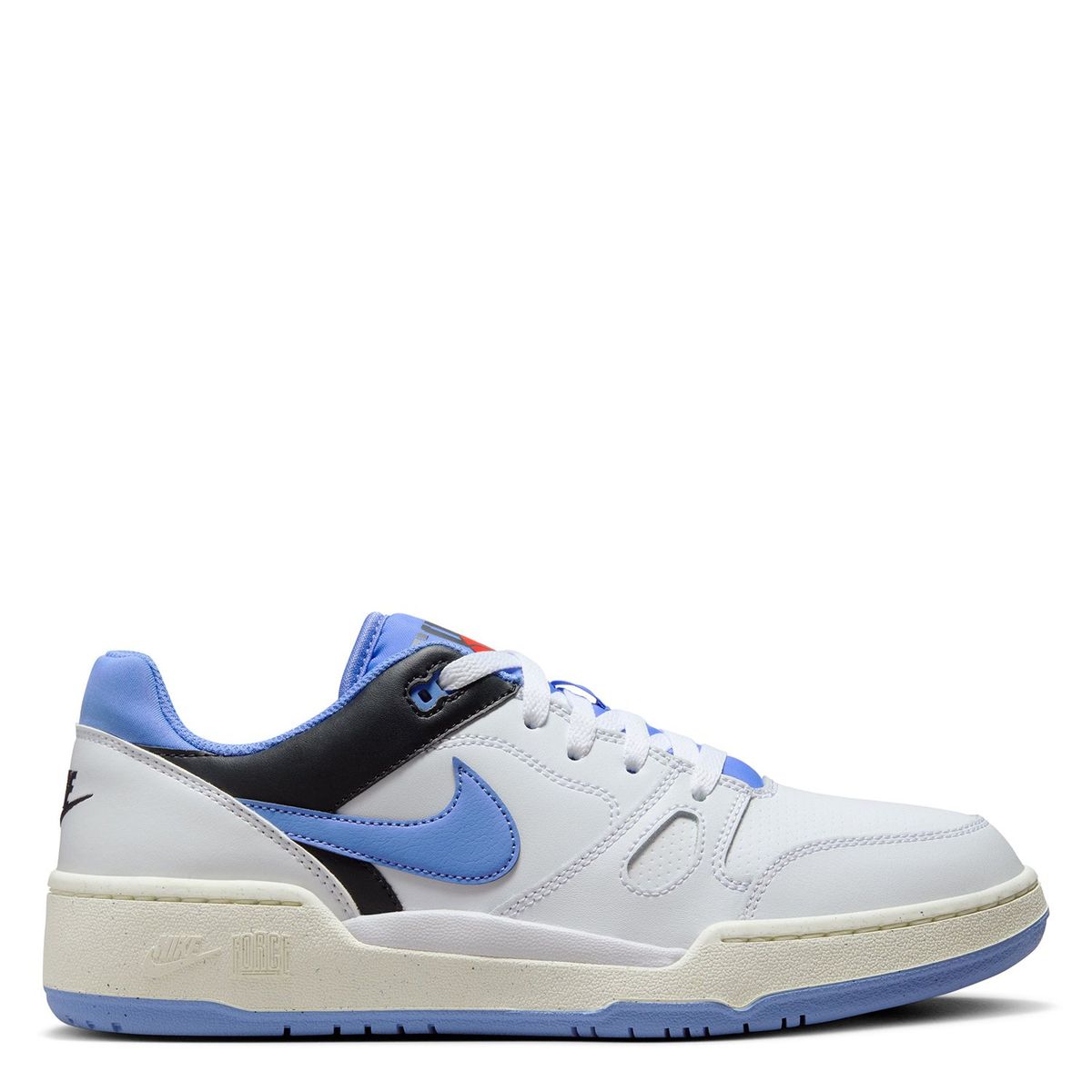NIKE - Full Force Low Zapatilla Urbana Hombre Cuero Blanco Nike