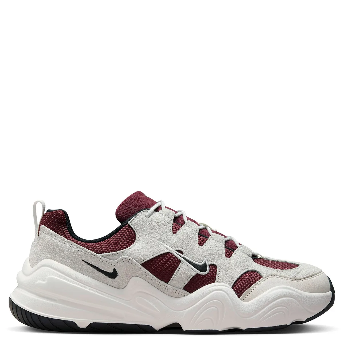 NIKE - Tech Hera Zapatilla Urbana Hombre Cuero Blanco Nike