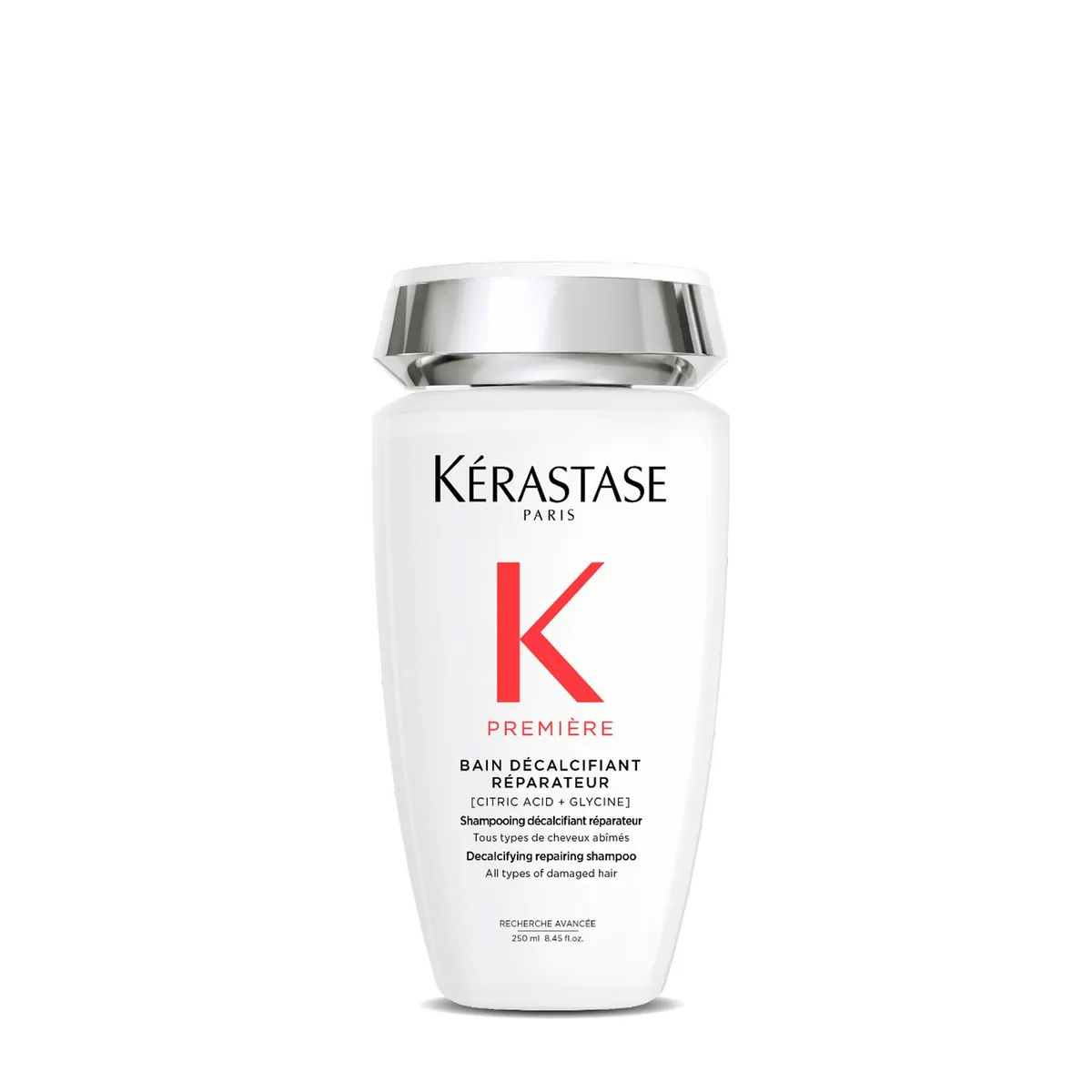 KERASTASE - Shampoo Reparación Cabello Dañado Première Bain Décalcifiant Réparateur 250ml Kérastase