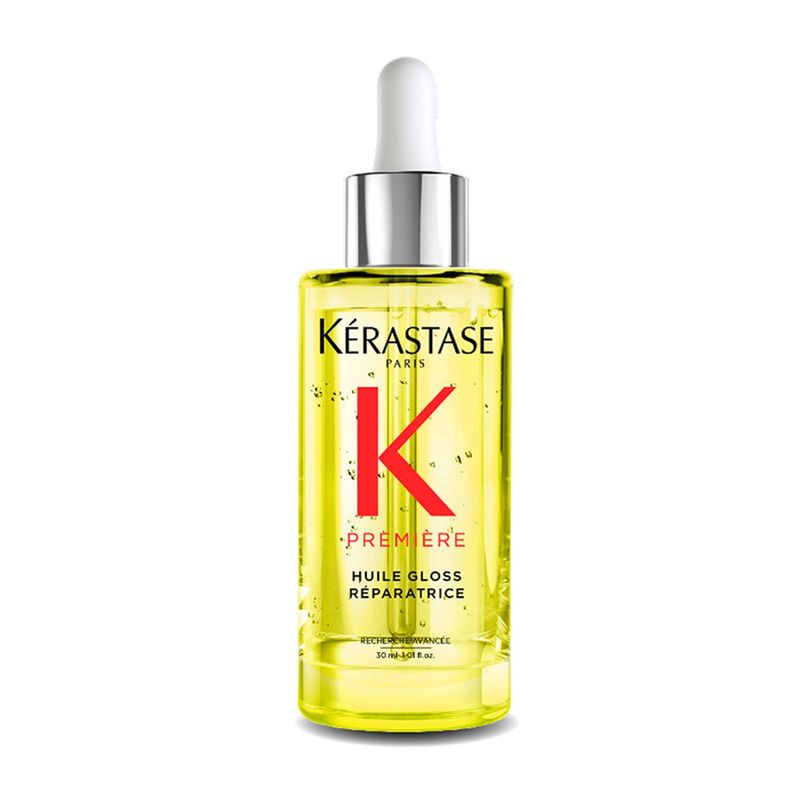 KERASTASE - Aceite Reparación Cabello Dañado Première Huile Gloss Réparatrice 30ml Kérastase
