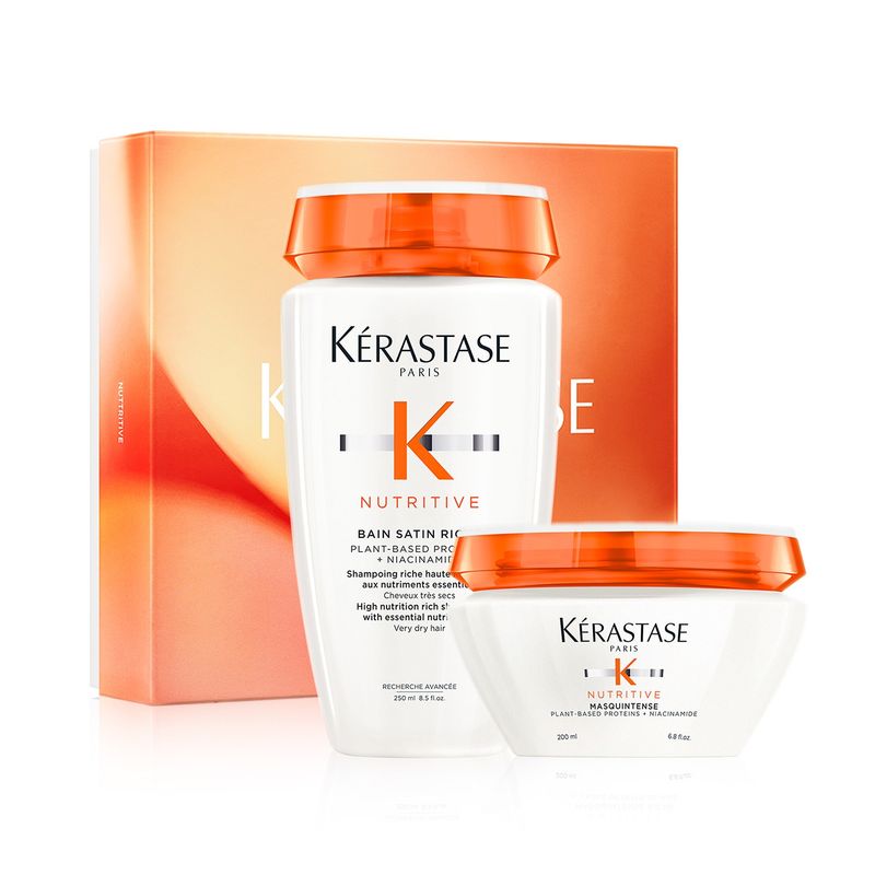 KERASTASE - Set Cabello Seco Nutritive Shampoo 250ml + Máscara 200ml Kérastase
