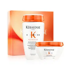 KERASTASE - Set Cabello Seco Nutritive Shampoo 250ml + Máscara 200ml Kérastase