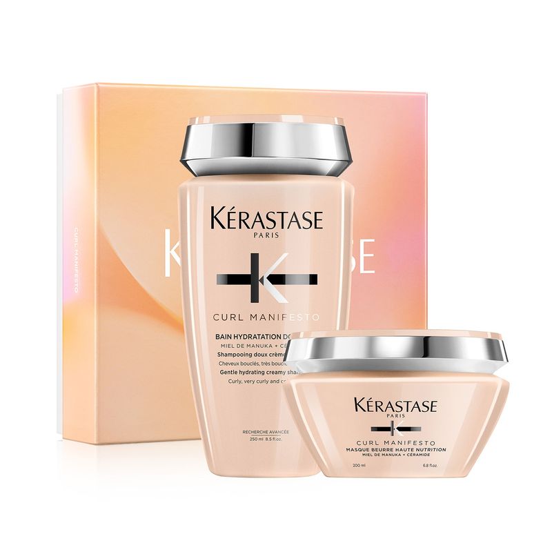 KERASTASE Set Hidratación Cabello Rizado Curl Manifesto Shampoo