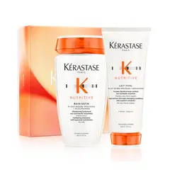 KERASTASE - Set Cabello Seco Nutritive Shampoo 250Ml + Acondicionador 200Ml Kérastase