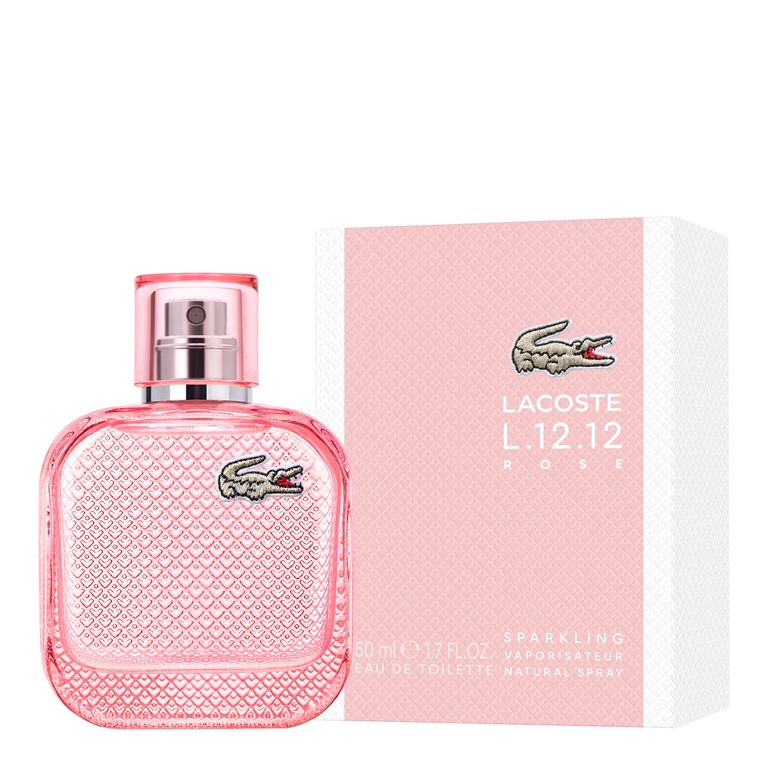 LACOSTE Perfume Mujer L.12.12 Rose Sparkling EDT 50Ml Edicion Limitada