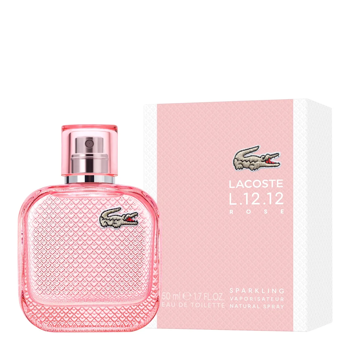 LACOSTE - Perfume Mujer L.12.12 Rose Sparkling EDT 50Ml Lacoste Edicion Limitada