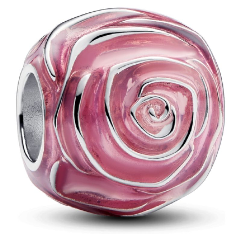 PANDORA - Charm Rosa Rosa Floreciendo Pandora Mujer Pandora