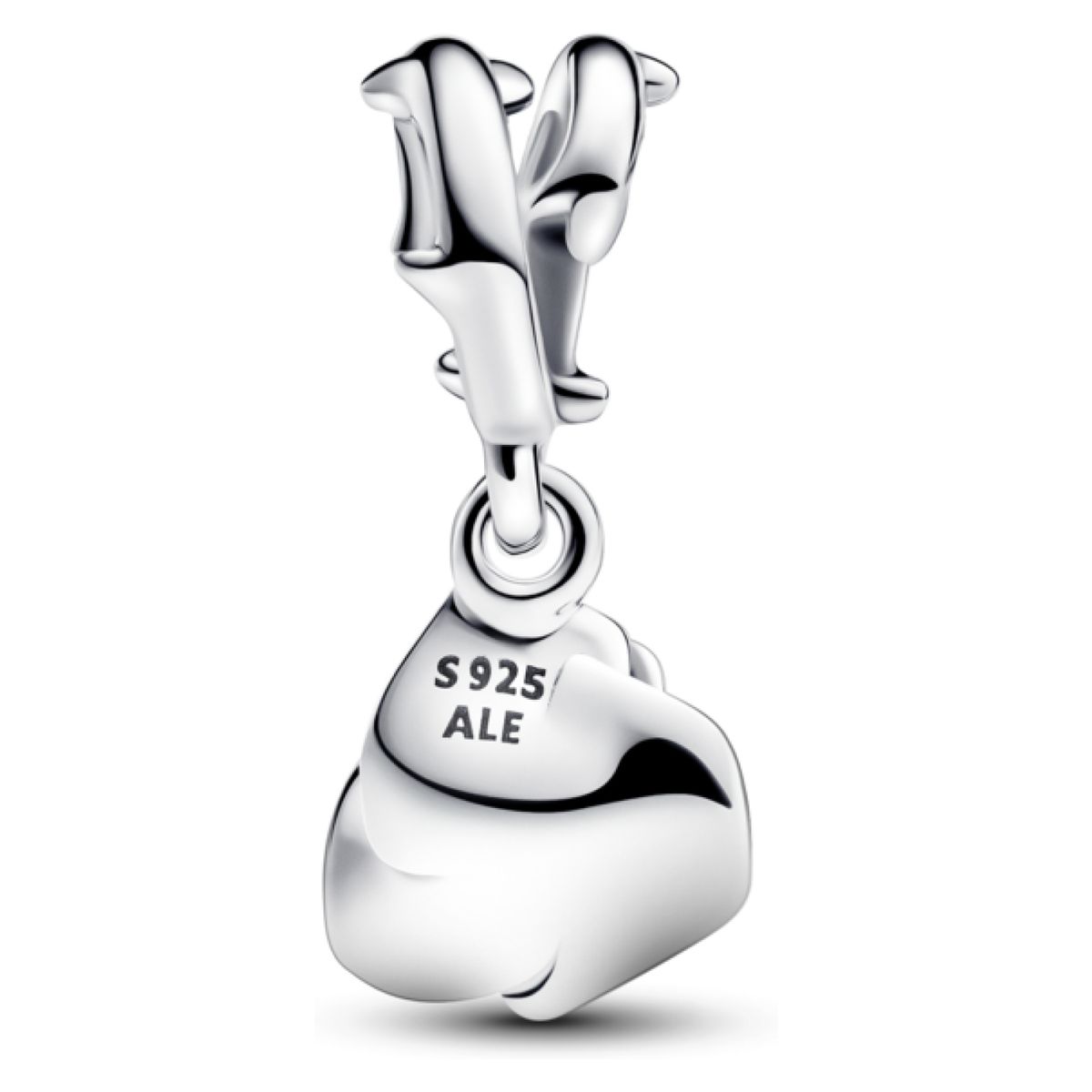 PANDORA - Charm Colgante Rosa Floreciendo De Plata Mujer Pandora